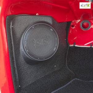 RETROSOUND Kickpanels für VW Käfer (1952-73), schwarz ohne Lautsprecher