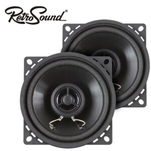 Retrosound S-42 Lautsprecher 10cm Paar 4 Ohm Mylar Hochtöner Polypropylen – Bild 6