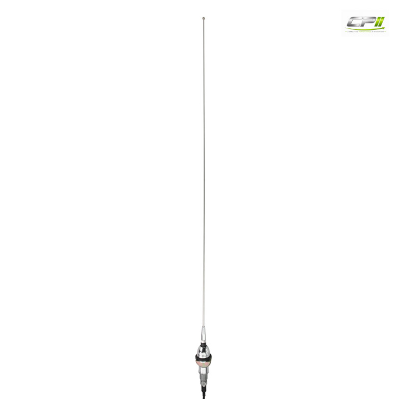 RETROSOUND Stabantenne, verchromtes Messing, Frontmontage