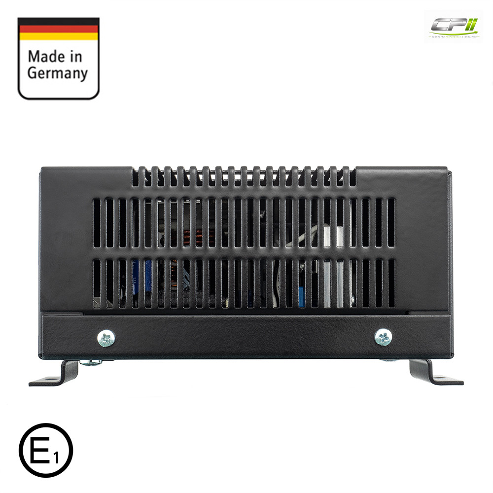 STATRON DC/DC-Wandler von 6 auf 12 VDC, 10A, mit E1 Zulassung
