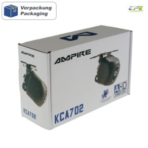 AMPIRE Mini Rückfahrkamera (AHD 1080P 25F/CVBS NTSC) 150°