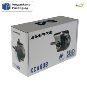 AMPIRE Mini Rückfahrkamera (AHD 1080P 25F/CVBS NTSC) 180°