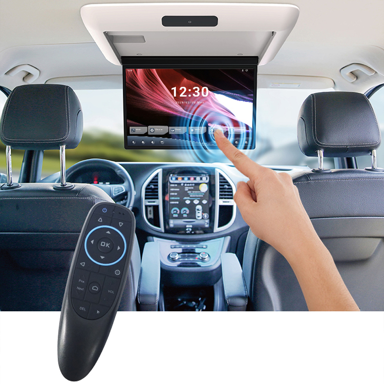 Ampire PD1757FL motorisierter 17,5" Deckenmonitor Android 4G HDMI Auto – Bild 17