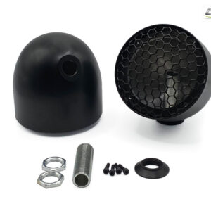 Car Specials Alugehäuse für Audison AP2 Breitbänder in schwarz mit M13 Gewinde – CS1AP202blk-02 CPII