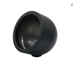 Car Specials Alugehäuse Ø90 mm für Audison Voce AV3.0 Mitteltöner in schwarz mit M13 Gewinde – CS1AV309003blk-02 CPII