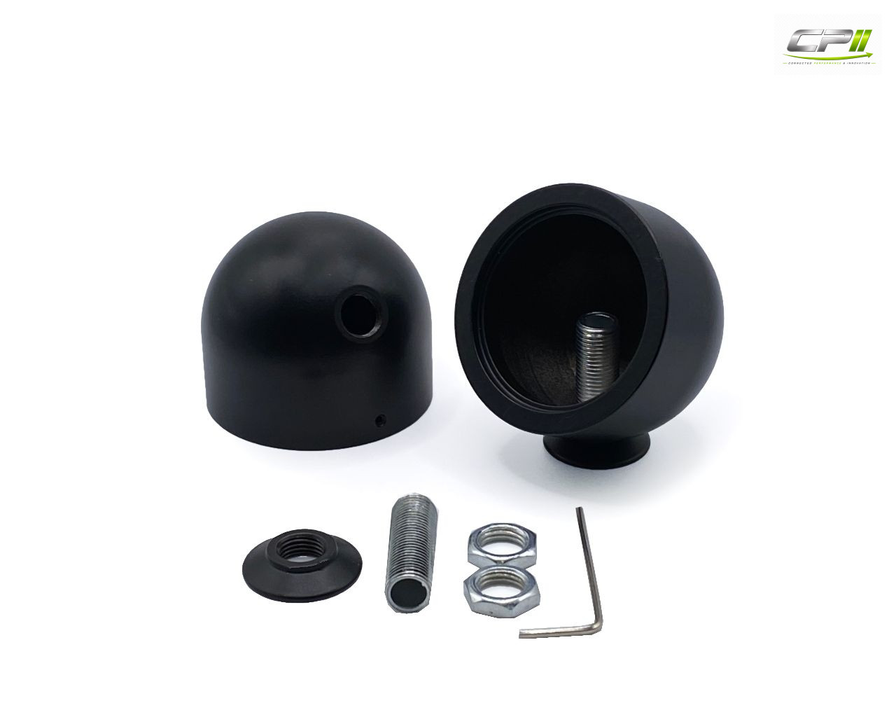 Car Specials Alugehäuse für Hertz MP25.3 / Audison AP 1P Hochtöner in schwarz mit M10 Gewinde