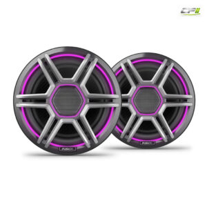 FUSION® Apollo Marinelautsprecher, grauen Sportgrill, 7.7", RGB-Beleuchtung