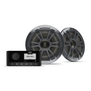 AMPIRE Fusion DAB+ Marine-Radio Komplett-Set mit 16 cm EL-Lautsprechern, grau – Bild 25