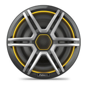 FUSION 010-02918-43 Subwoofer Apollo-Serie 25cm 10 Zoll grauer Grill 300W – Bild 5
