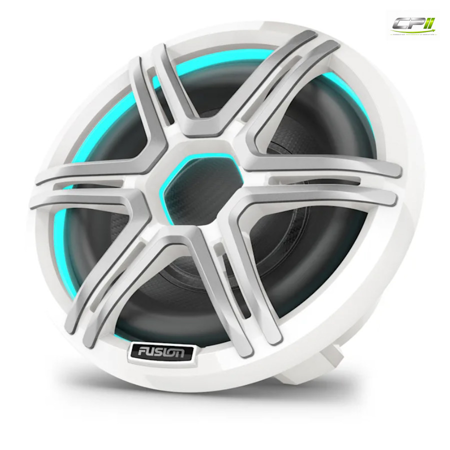 FUSION® Subwoofer Apollo-Serie, weisser Grill, 25cm, 10"