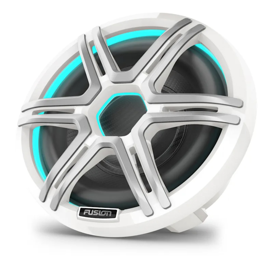 FUSION 010-02918-41 Subwoofer Apollo-Serie 25cm 10" weiß Marine 300W RMS – Bild 6