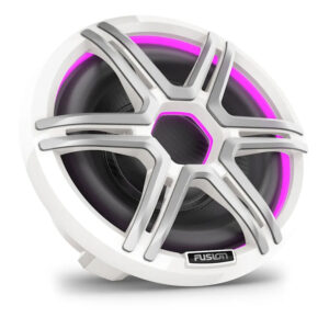 FUSION 010-02918-41 Subwoofer Apollo-Serie 25cm 10" weiß Marine 300W RMS – Bild 7