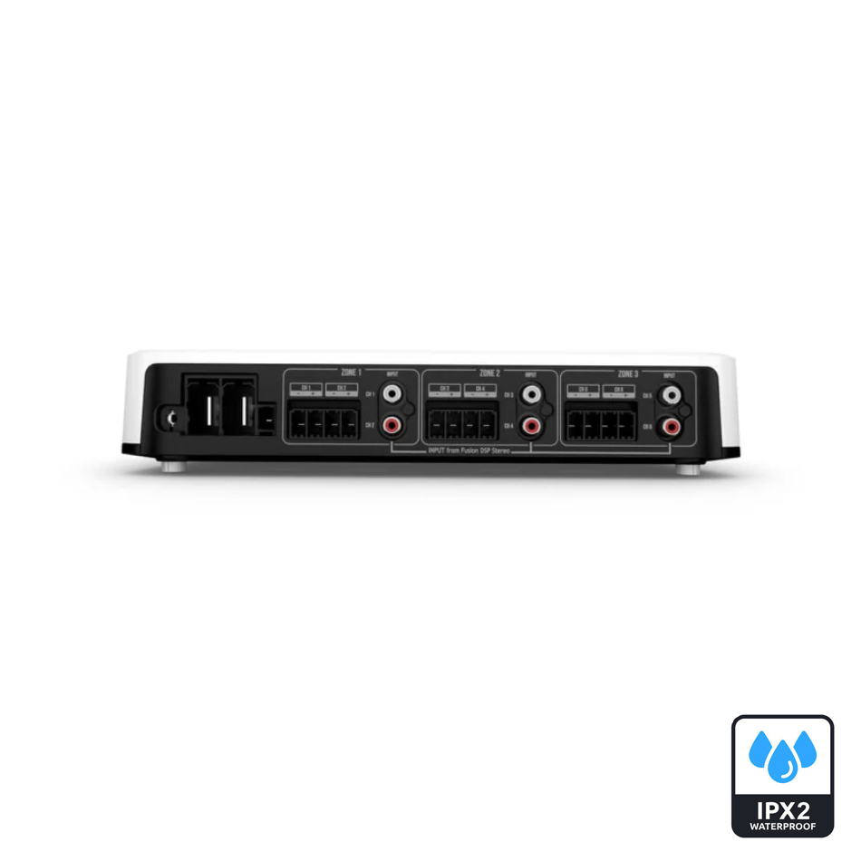 Fusion MS-AP61800 Apollo 6-Kanal Verstärker Marine 1740 Watt Sinus 2 Ohm – Bild 10