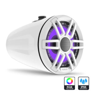 Fusion XS-FLT652SPW Waketower-Lautsprecher 6.5" weiß Wakeboot RGB-Beleuchtung – Bild 10