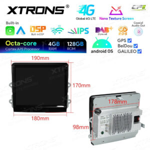 Android Autoradio Xtrons für Porsche 911/ Cayman/ Boxster mit PCM 3.1 System 4/128 GB – IAH84BSTPT-15 CPII