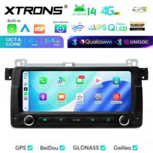 Android Autoradio Xtrons für BMW/ROVER/MG 4/64 GB – IM8446BH-02 CPII
