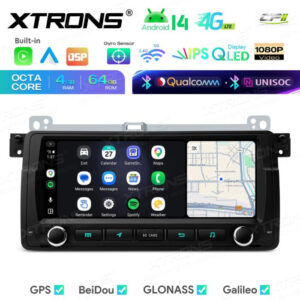Android Autoradio Xtrons für BMW/ROVER/MG 4/64 GB – IM8446BH-04 CPII