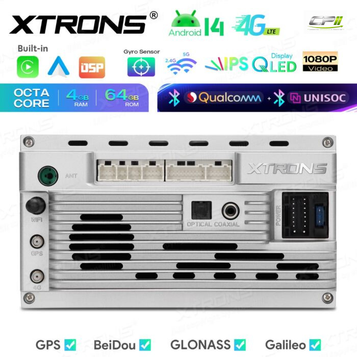 Android Autoradio Xtrons für BMW/ROVER/MG 4/64 GB – IM8446BH-12 CPII