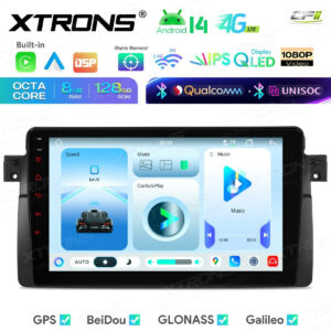 Android Autoradio Xtrons für BMW/Rover/MG 8/128 GB – IMHP9446B-02 CPII