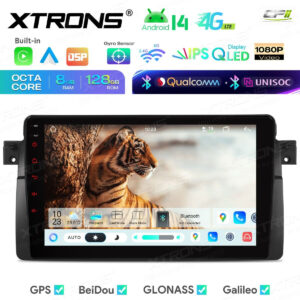 Android Autoradio Xtrons für BMW/Rover/MG 8/128 GB – IMHP9446B-04 CPII