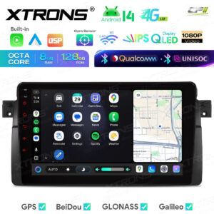 Android Autoradio Xtrons für BMW/Rover/MG 8/128 GB – IMHP9446B-07 CPII