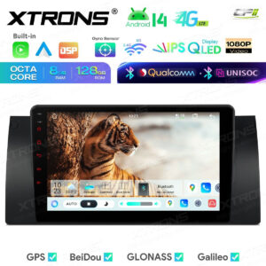 Android Autoradio Xtrons für BMW X5 E53 1999-2006 8/128 GB – IMHP9453B-01 CPII