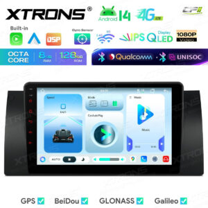 Android Autoradio Xtrons für BMW X5 E53 1999-2006 8/128 GB – IMHP9453B-03 CPII