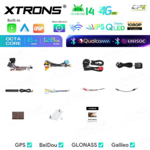 Android Autoradio Xtrons für BMW X5 E53 1999-2006 8/128 GB – IMHP9453B-14 CPII