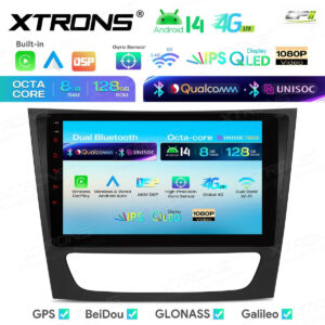 Android Autoradio Xtrons für Mercedes-Benz E-Klasse W211/CLS-Klasse W219 8/128 GB – IMHP94M211-01 CPII