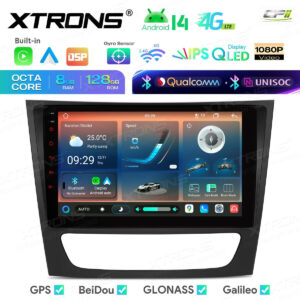 Android Autoradio Xtrons für Mercedes-Benz E-Klasse W211/CLS-Klasse W219 8/128 GB – IMHP94M211-02 CPII