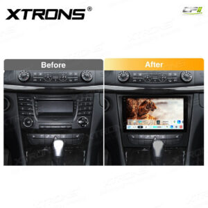 Android Autoradio Xtrons für Mercedes-Benz E-Klasse W211/CLS-Klasse W219 8/128 GB – IMHP94M211-05 CPII