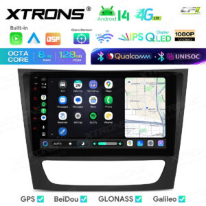 Android Autoradio Xtrons für Mercedes-Benz E-Klasse W211/CLS-Klasse W219 8/128 GB – IMHP94M211-08 CPII