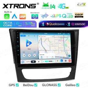 Android Autoradio Xtrons für Mercedes-Benz E-Klasse W211/CLS-Klasse W219 8/128 GB – IMHP94M211-09 CPII