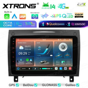Android Autoradio Xtrons für Mercedes-Benz SLK-Klasse R171 2004-2011 8/128 GB – IMHP94M350-01 CPII