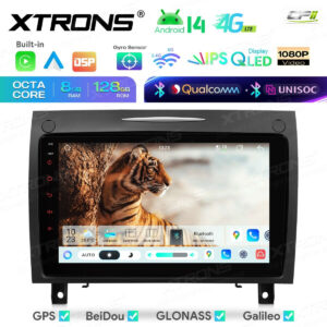 Android Autoradio Xtrons für Mercedes-Benz SLK-Klasse R171 2004-2011 8/128 GB – IMHP94M350-02 CPII