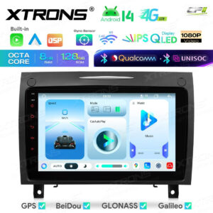 Android Autoradio Xtrons für Mercedes-Benz SLK-Klasse R171 2004-2011 8/128 GB – IMHP94M350-03 CPII