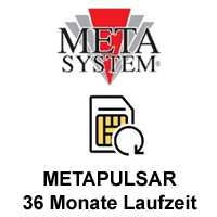 Alternative view of META SYSTEM TMT-PULSAR-36 Prepaid-Aufladung METAPULSAR 36 Monate Laufzeit