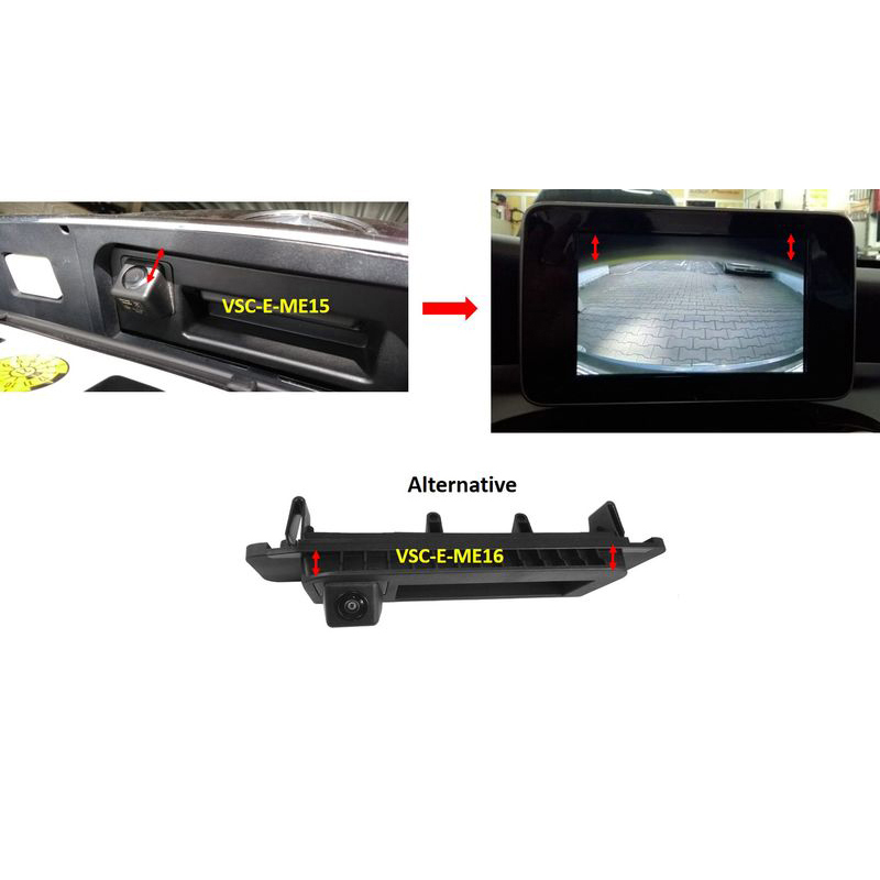 NAVLINKZ VSC-ME60-B Griffleisten-Kamera Mercedes Vito W447 Doppeltür – Bild 6