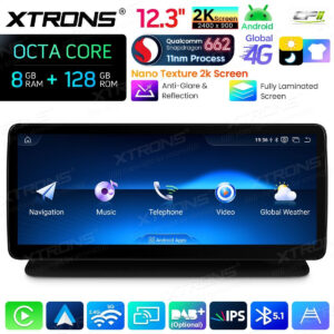 Android Autoradio Xtrons für Mercedes-Benz CLS-Klasse C218/W218 2010-2012 NTG 4.0 8/128 GB – QBMH2440M12CLS-02 CPII