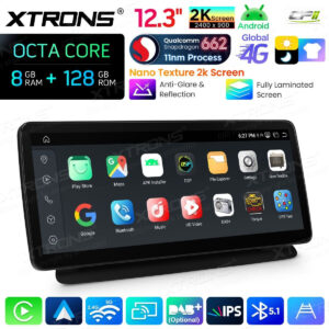 Android Autoradio Xtrons für Mercedes-Benz CLS-Klasse C218/W218 (ab 2013), NTG 4.5/4.7 8/128 GB – QBMH2445M12CLS-12 CPII