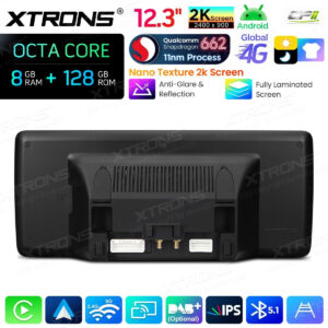 Android Autoradio Xtrons für Mercedes-Benz CLS-Klasse C218/W218 (ab 2013), NTG 4.5/4.7 8/128 GB – QBMH2445M12CLS-15 CPII