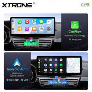 Android Autoradio Xtrons für Mercedes-Benz E-Klasse W212 / S212 (2013–2014, Linkslenker, NTG 4.5/4.7) 8/128 GB
