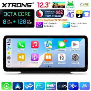 Android Autoradio Xtrons für Mercedes-Benz C/GLC/V/X-Klasse 8/128 GB – QBMH2450M12C5-09 CPII