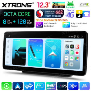Android Autoradio Xtrons für Mercedes-Benz C/GLC/V/X-Klasse 8/128 GB – QBMH2450M12C5-14 CPII
