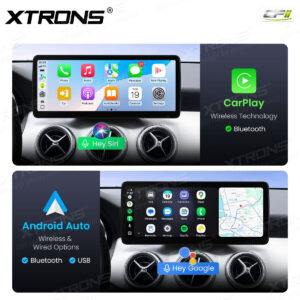 Android Autoradio Xtrons für Mercedes-Benz E-Klasse C207 / A207 (2015–2016, Rechtslenker, NTG 5.0) 8/128 GB