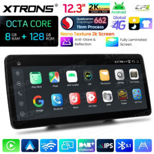 Android Autoradio Xtrons für Mercedes-Benz E-Klasse C207 / A207 (2015–2016, Rechtslenker, NTG 5.0) 8/128 GB