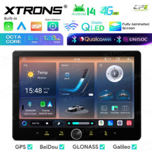 Android Autoradio Xtrons für Universal Double DIN 8/128 GB – TIMH128L-01 CPII