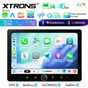 Android Autoradio Xtrons für Universal Double DIN 8/128 GB – TIMH128L-08 CPII