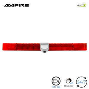_AMPIRE Bremslichtkamera (CVBS), (Ersatz für Hella 2DA 343 106-201), weiß