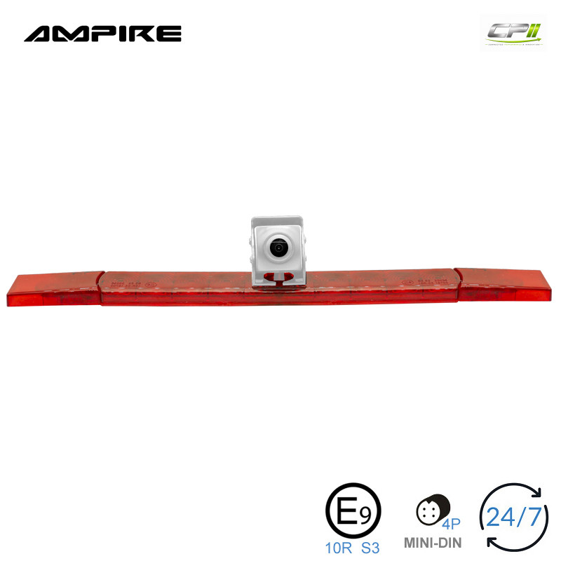 _AMPIRE Bremslichtkamera (CVBS), (Ersatz für Hella 2DA 343 106-201), weiß